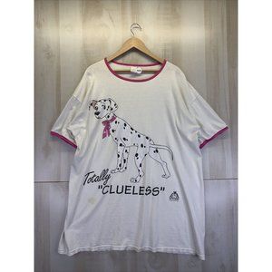 Vintage 101 Dalmatians Womens Night Shirt Collegeware USA One Size USA Made-8425